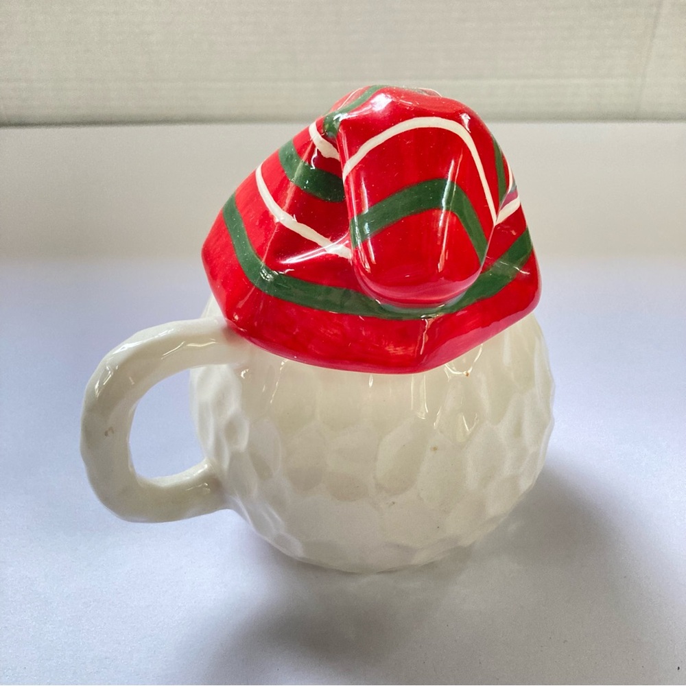 Snowman Snowtime 3D Coffee Mug Cup with Lid Carrot Pointy Nose Holiday 15 oz - Picture 5 of 11